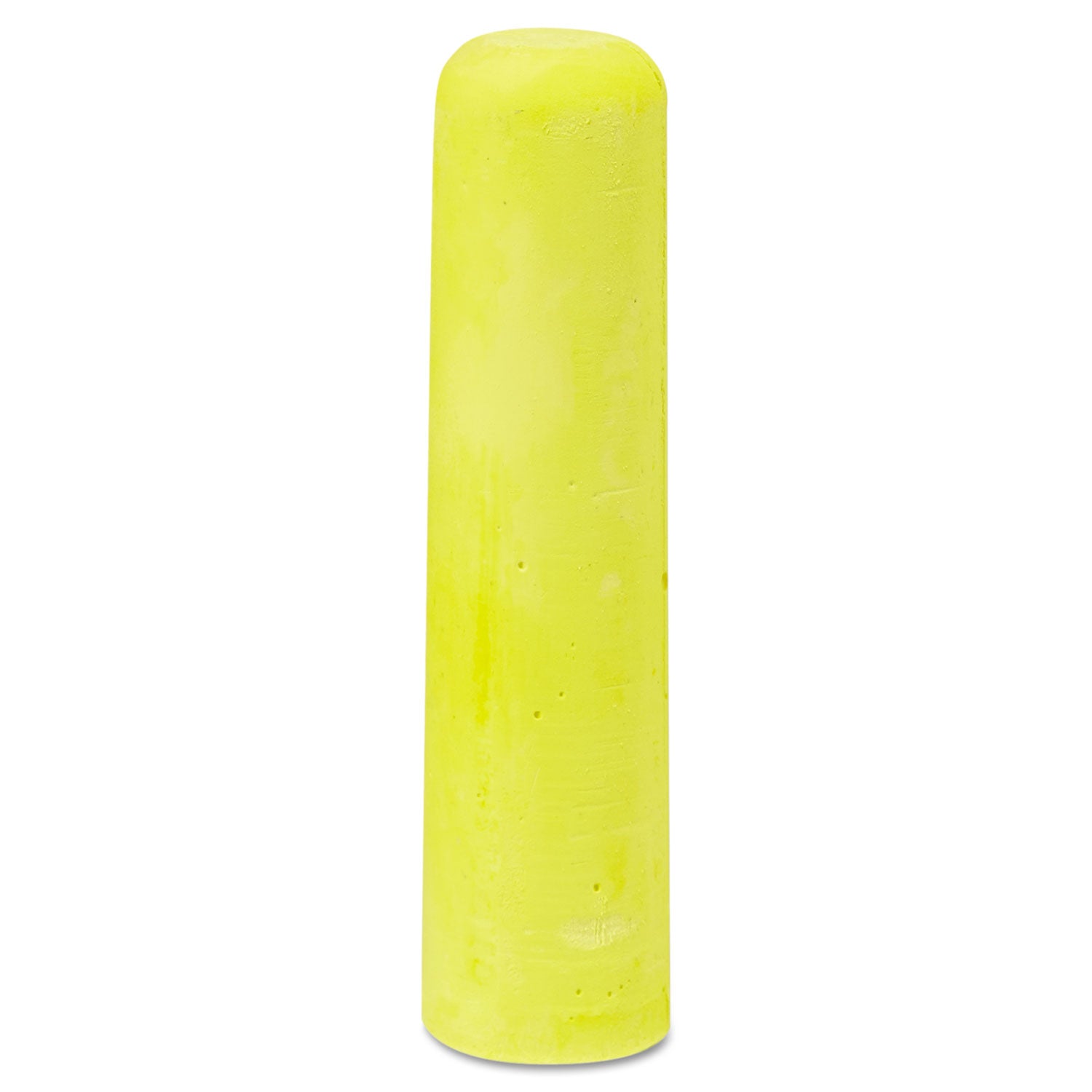 Railroad Crayon Chalk, 4" x 1" Diameter, Yellow, 72/Box - 