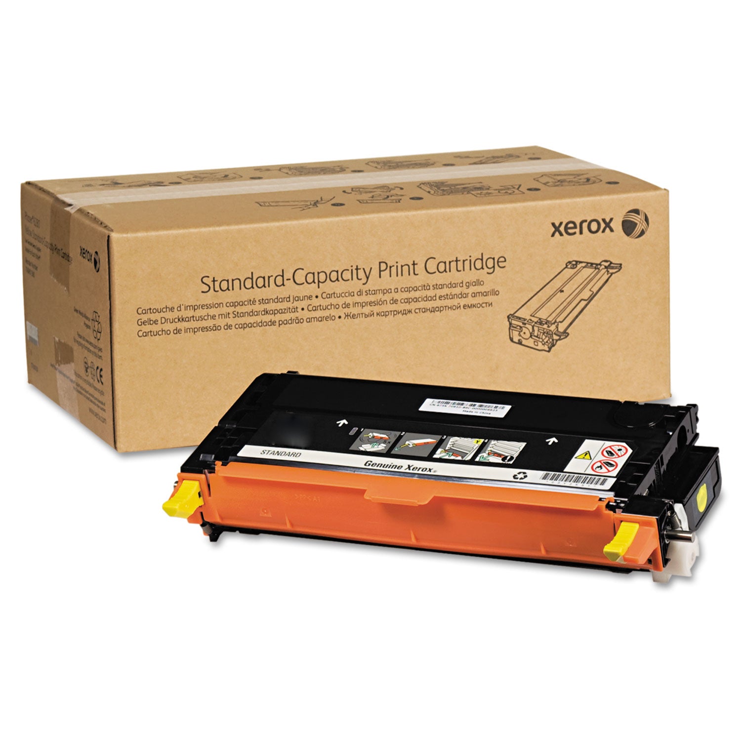 106R01390 Toner, 2,200 Page-Yield, Yellow - 