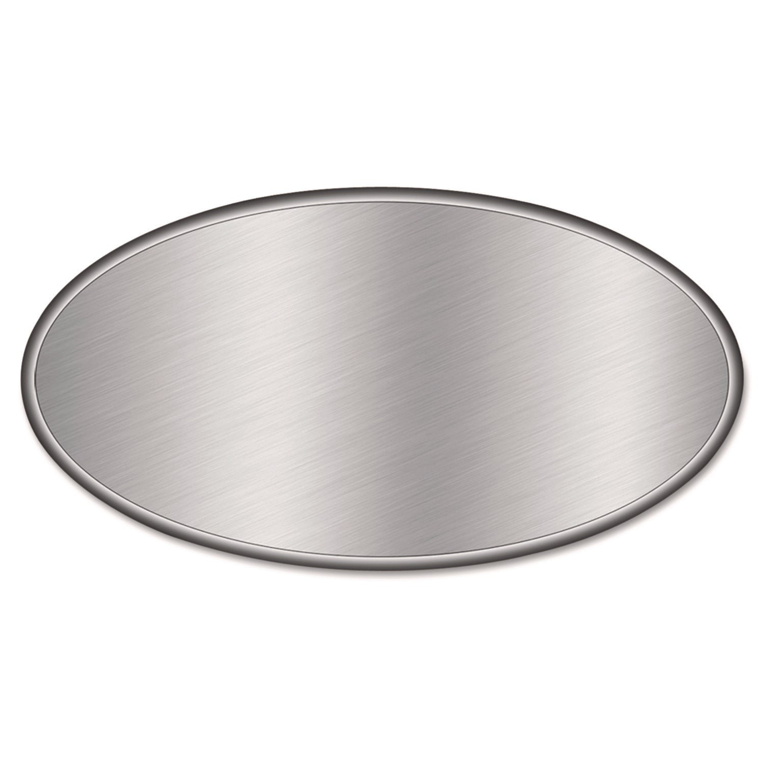 Foil Laminated Board Lids, 7" Diameter, Aluminum, 500/Carton
