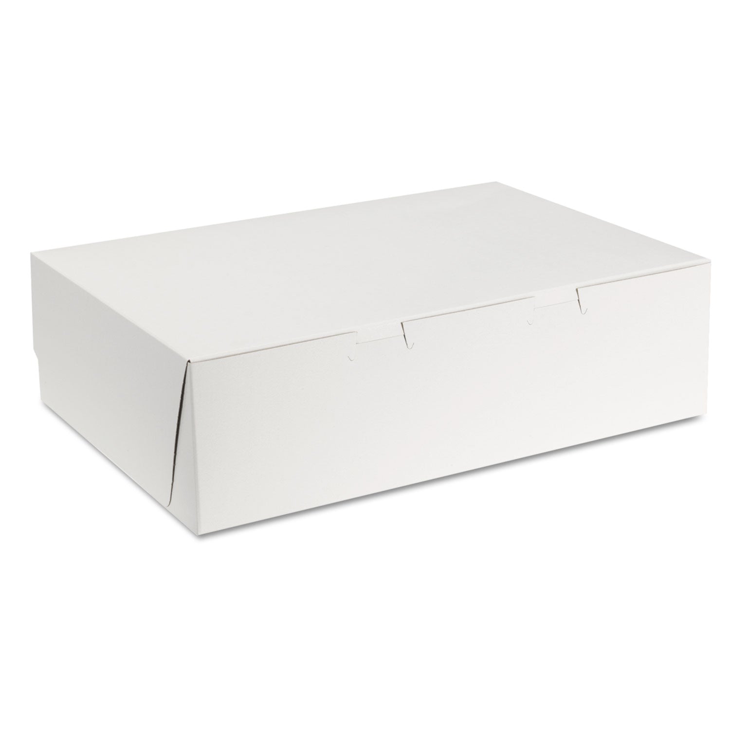 white-one-piece-non-window-bakery-boxes-1-4-sheet-cake-box-14-x-10-x-4-white-paper-100-carton_sch1025 - 1
