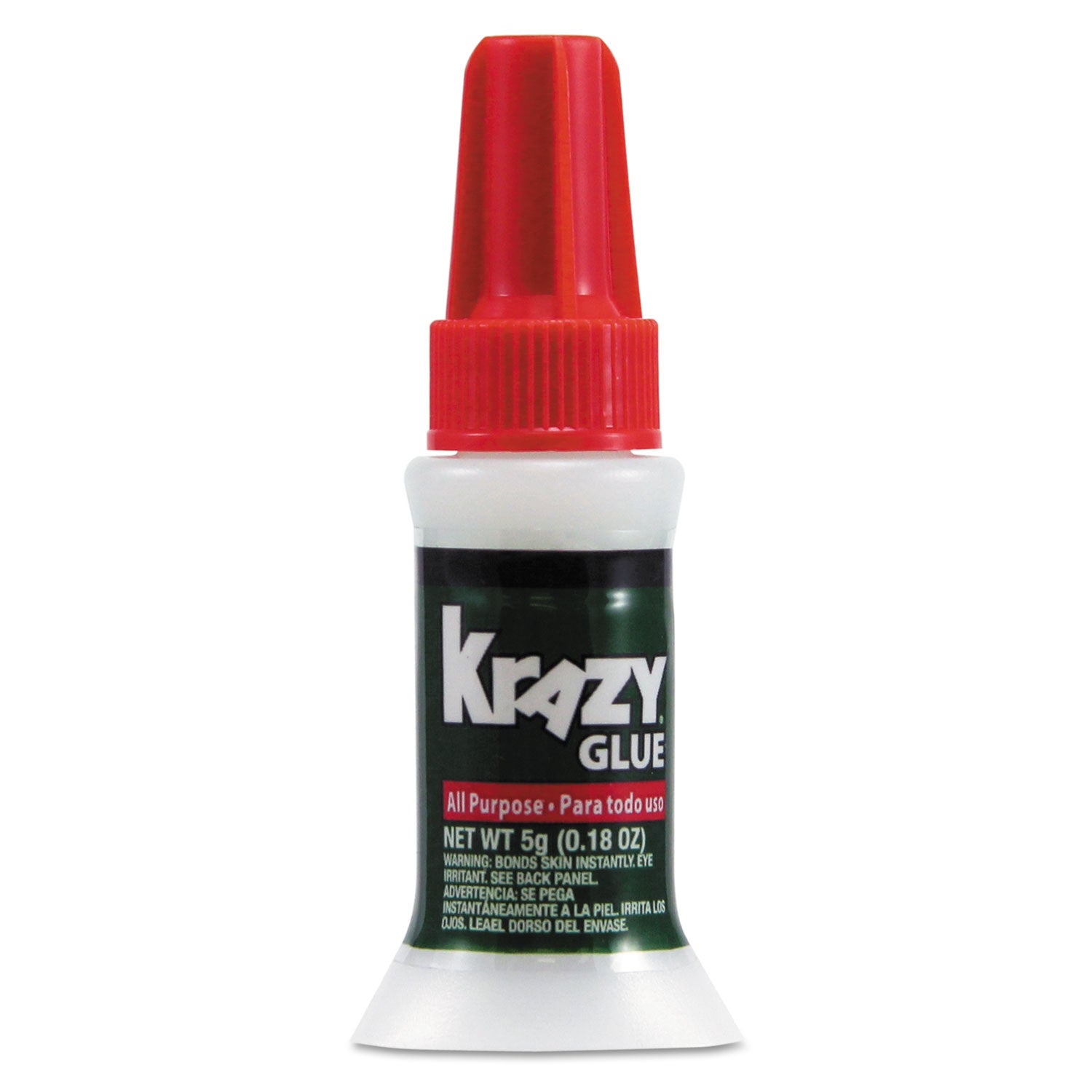 All Purpose Brush-On Krazy Glue, 0.17 oz, Dries Clear - 