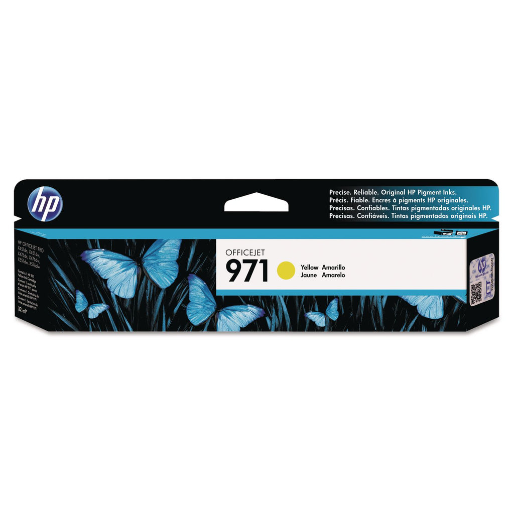 HP 971, (CN624AM) Yellow Original Ink Cartridge