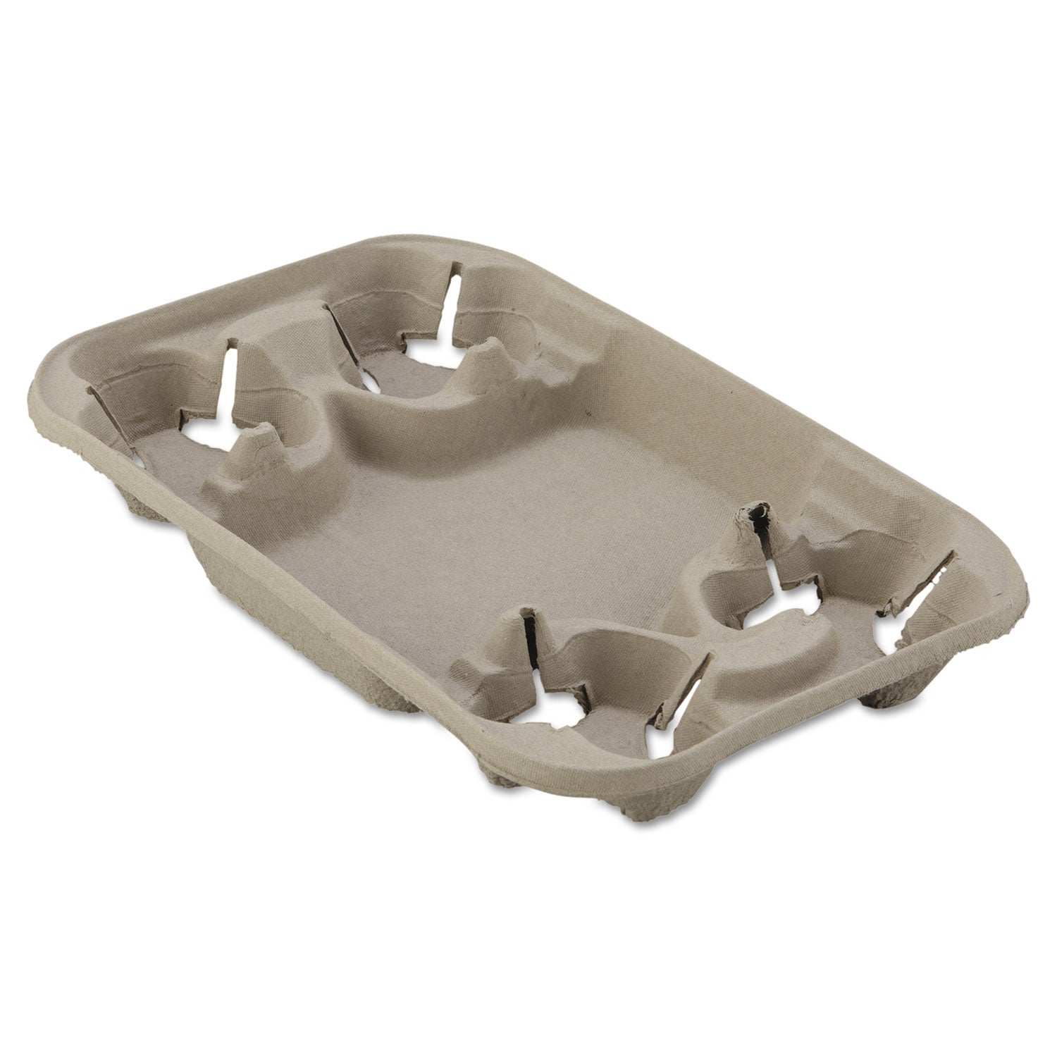 strongholder-molded-fiber-cup-food-tray-8-oz-to-22-oz-four-cups-beige-250-carton_huh20969ct - 1