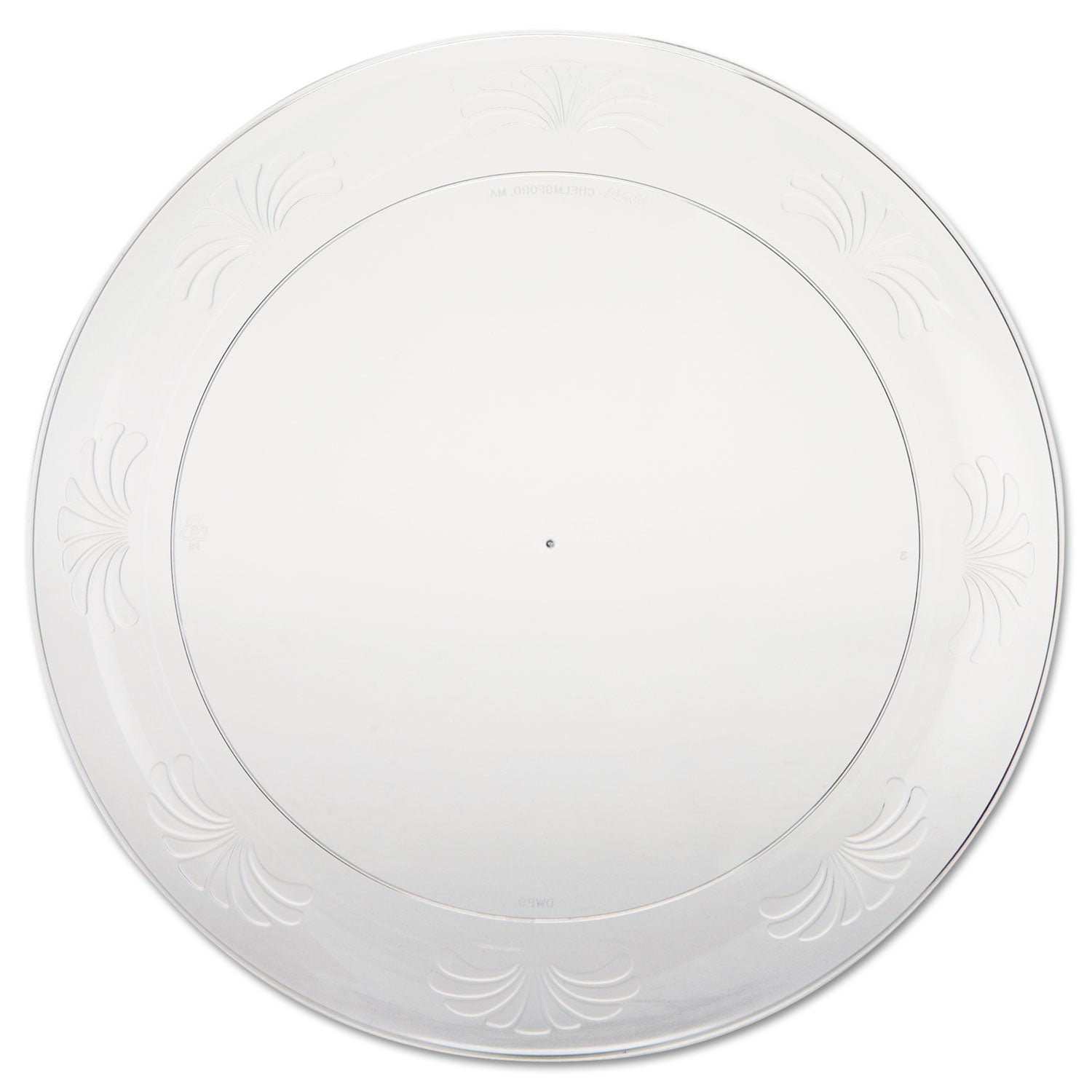 designerware-plastic-plates-9-dia-clear-10-pack-18-packs-carton_wnadwp9180 - 1