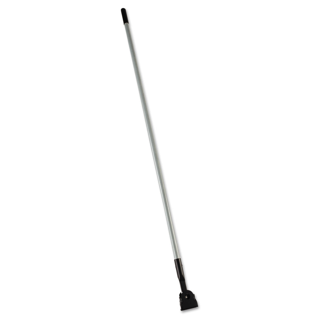 Snap-On Fiberglass Dust Mop Handle, 1" dia x 60", Gray/Black - 1