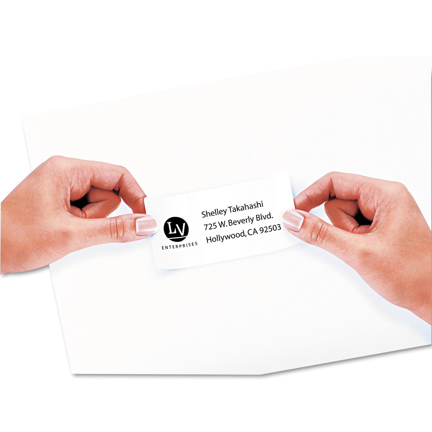 Repositionable Shipping Labels w/Sure Feed, Inkjet/Laser, 2 x 4, White, 1000/Box