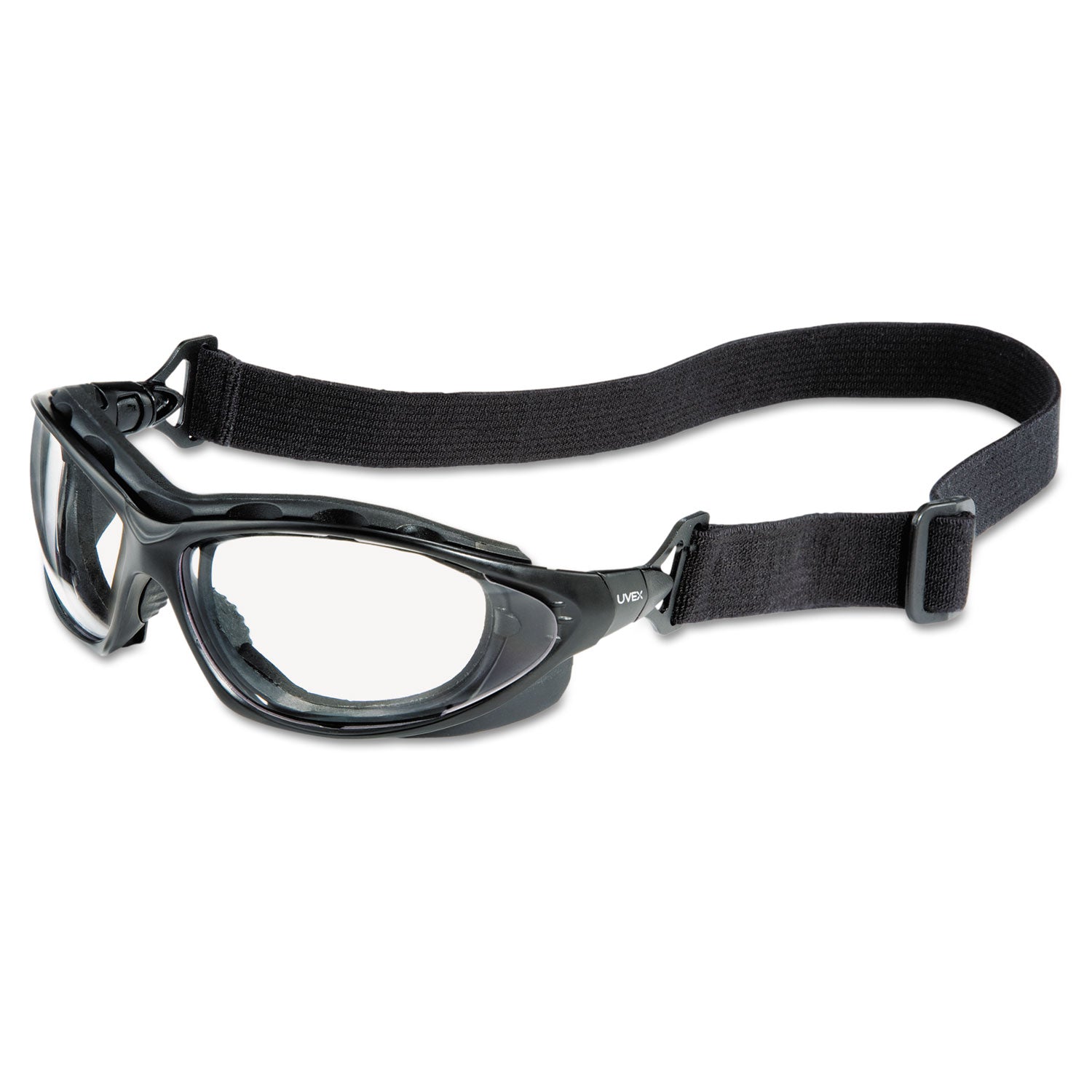 Seismic Sealed Eyewear, Clear Uvextra AF Lens, Black Frame - 