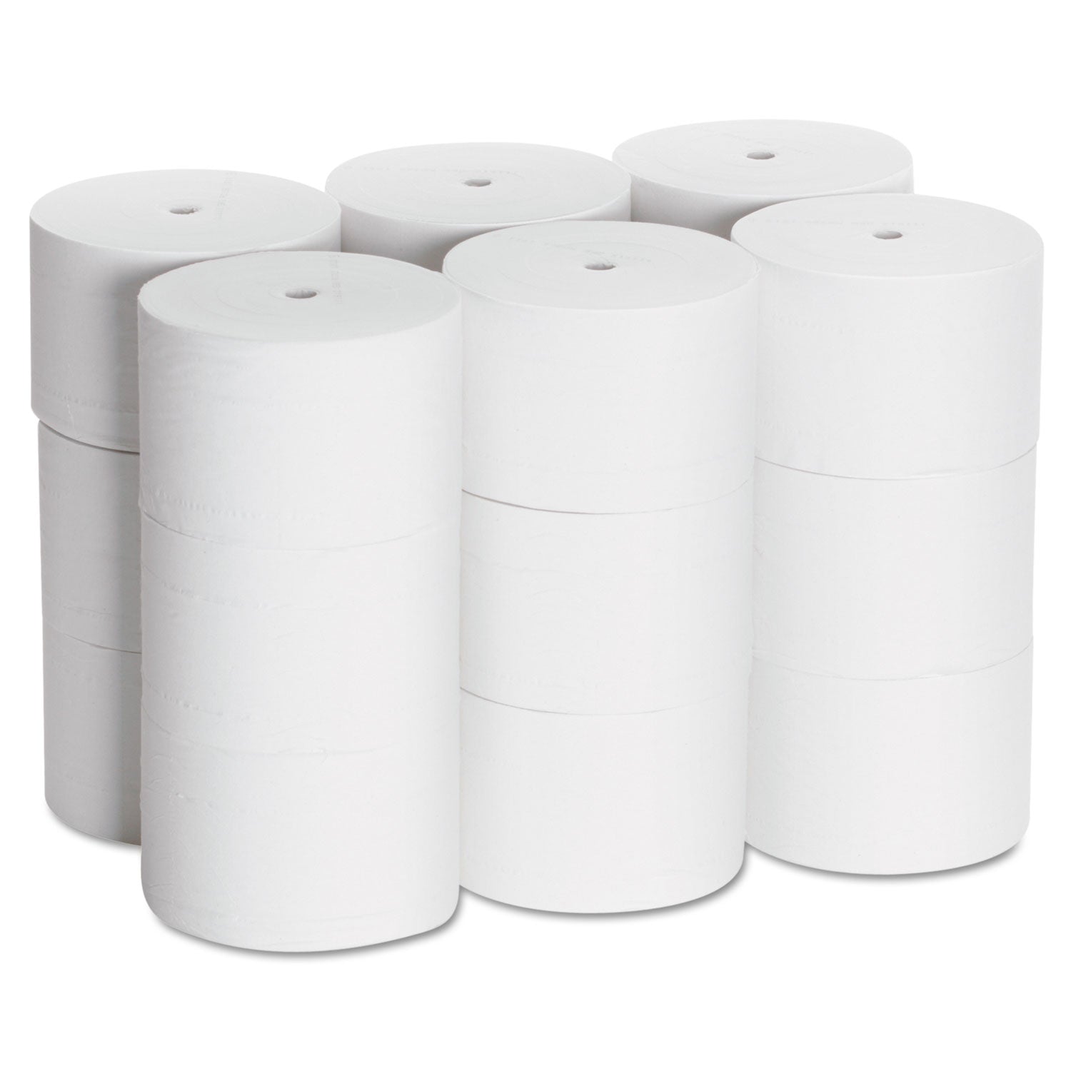 Coreless Bath Tissue, Septic Safe, 2-Ply, White, 1,125 Sheets/Roll, 18 Rolls/Carton