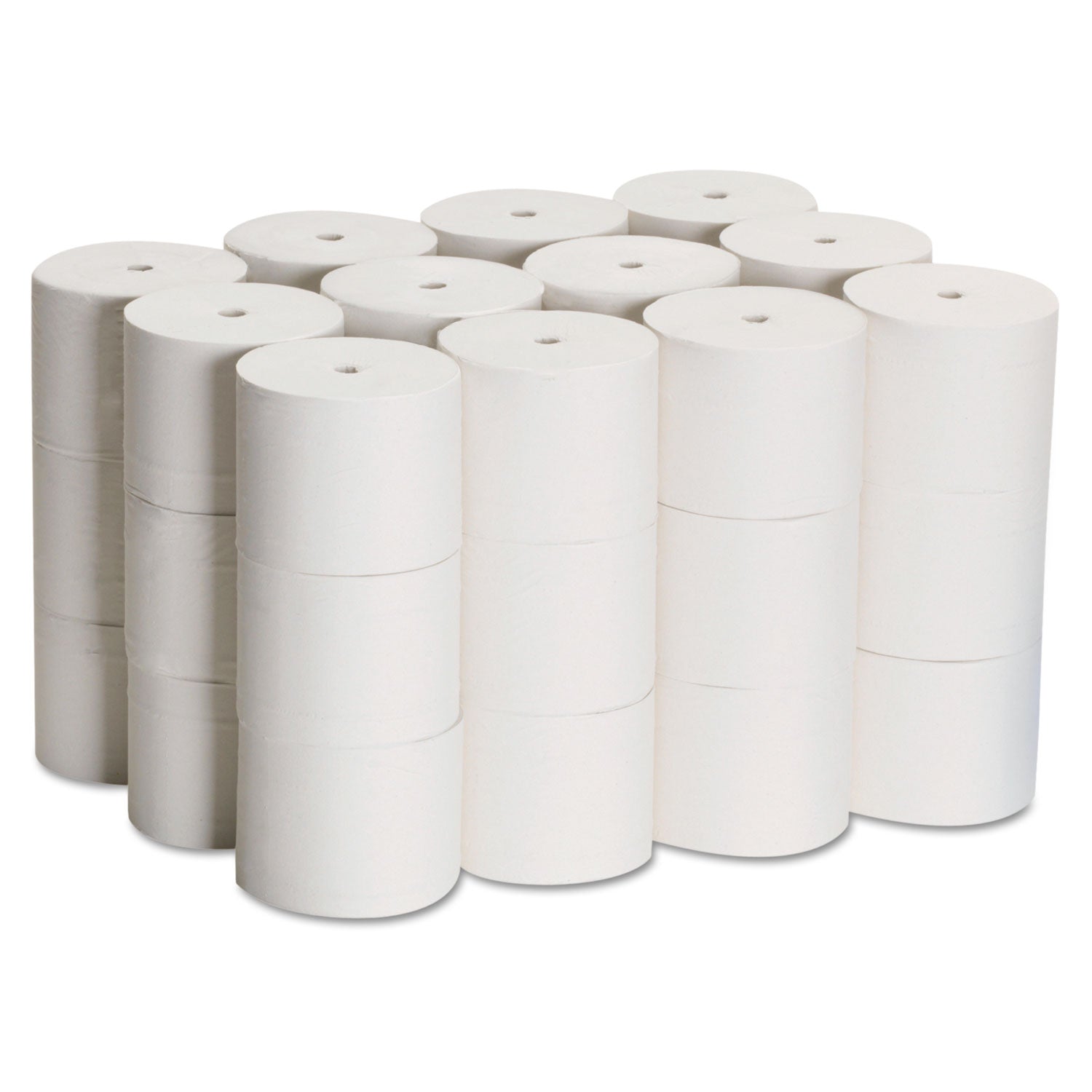 Coreless Bath Tissue, Septic Safe, 2-Ply, White, 1,000 Sheets/Roll, 36 Rolls/Carton - 