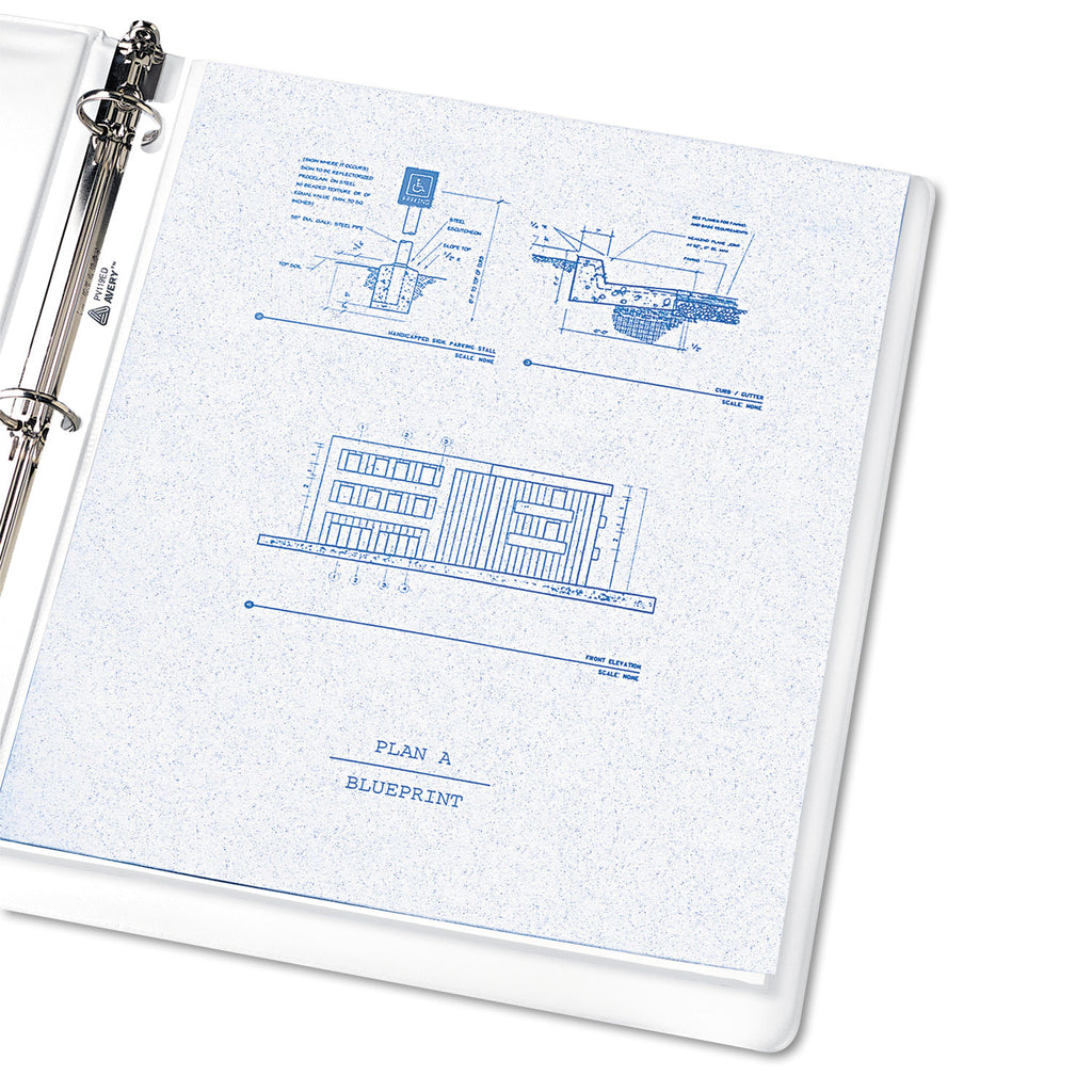Top-Load Sheet Protector, Economy Gauge, Letter, Semi-Clear, 100/Box - 2