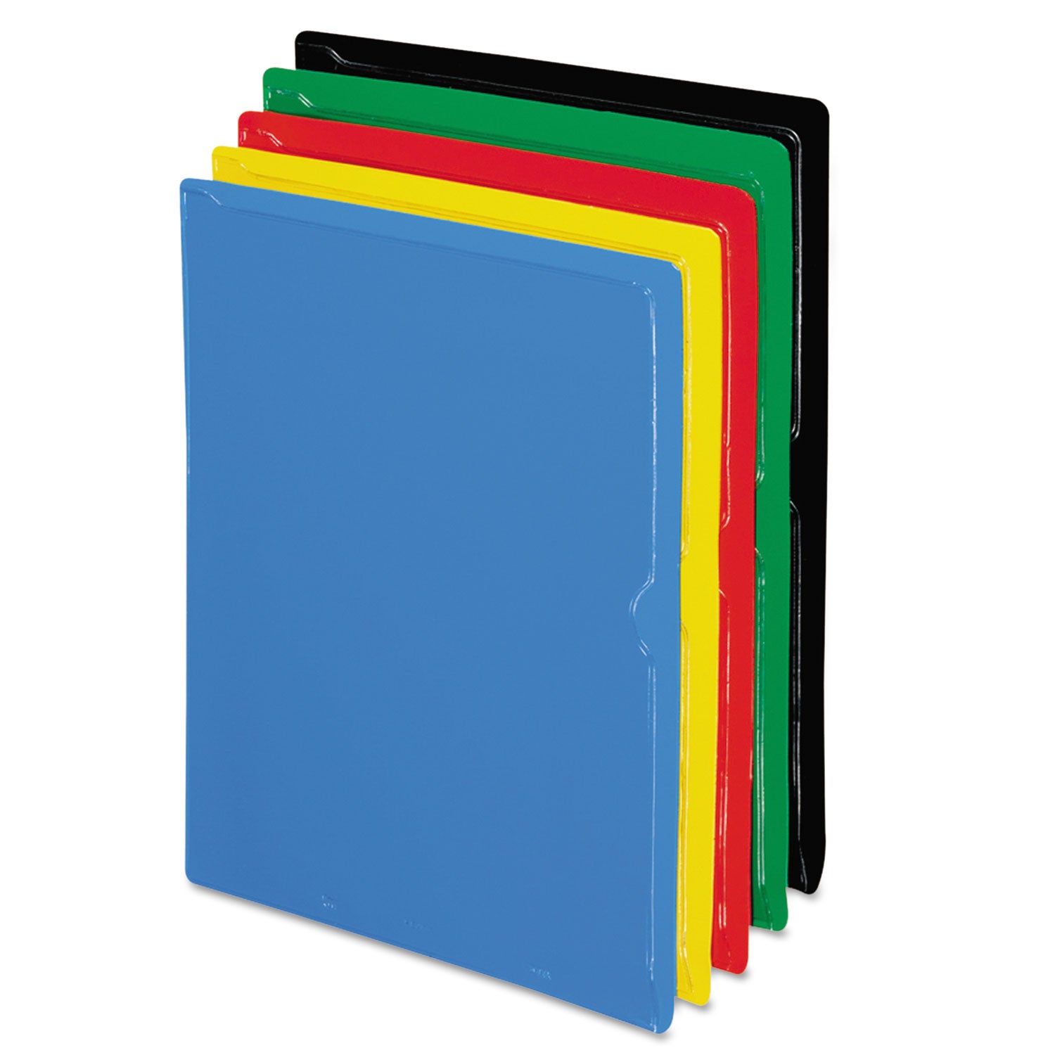 Vinyl Organizers, Letter Size, Assorted Colors, 25/Box - 