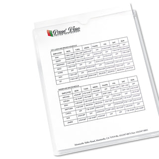 Top-Load Clear Vinyl Envelopes w/Thumb Notch, 9 x 12, Clear, 10/Pack