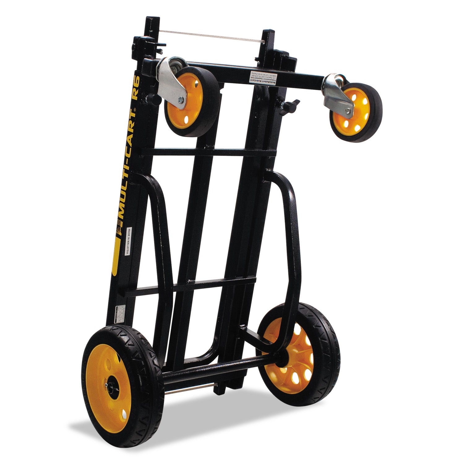 Multi-Cart 8-in-1 Cart, 500 lb Capacity, 33.25 x 17.25 x 42.5, Black - 