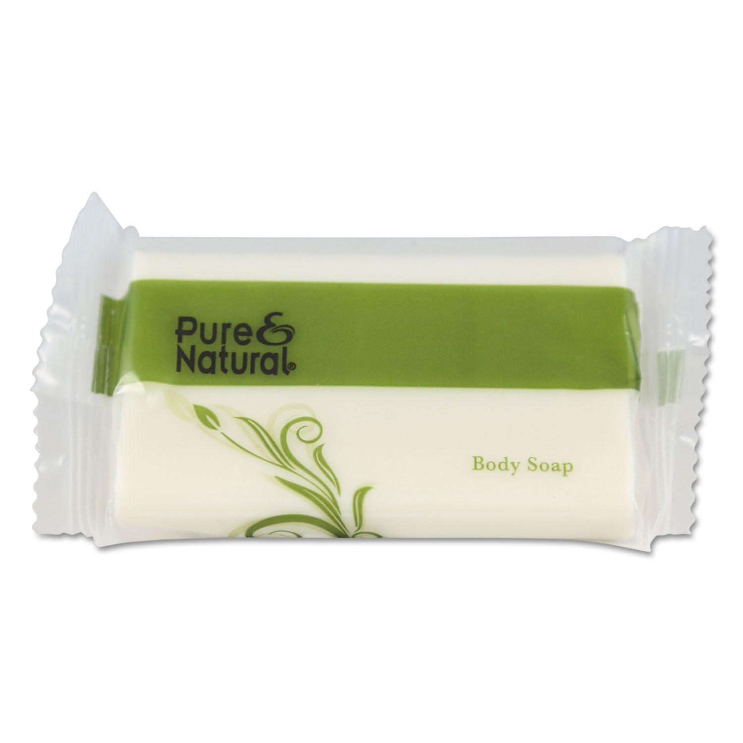 body-and-facial-soap-fresh-scent-#-1-1-2-flow-wrap-bar-500-carton_pnn500150 - 1