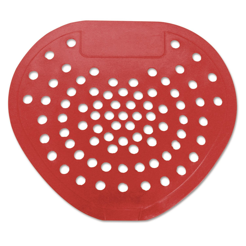 Health Gards Vinyl Urinal Screen, Cherry Scent, 7.75 x 6.88, Red, Dozen