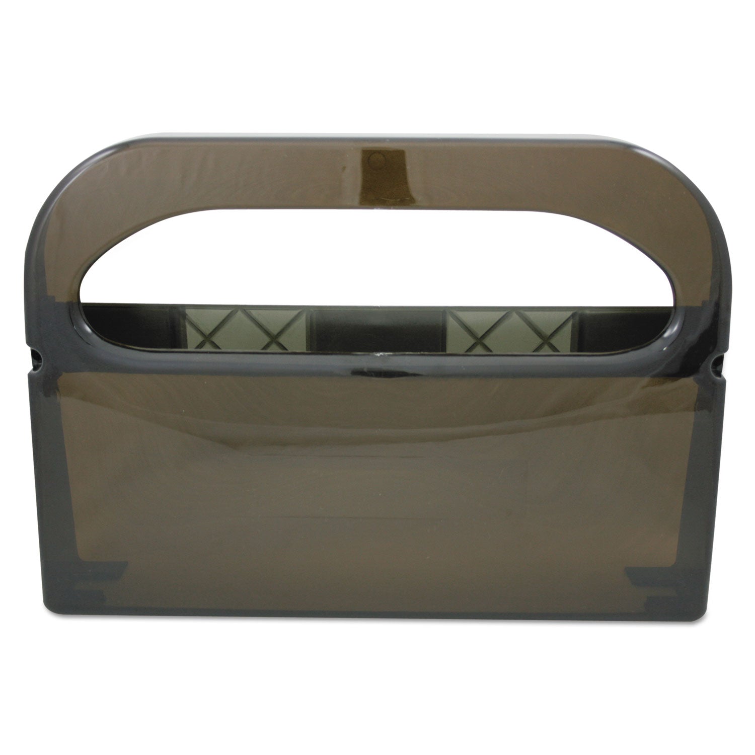 health-gards-toilet-seat-cover-dispenser-half-fold-16-x-325-x-115-smoke_hoshg12smo - 1
