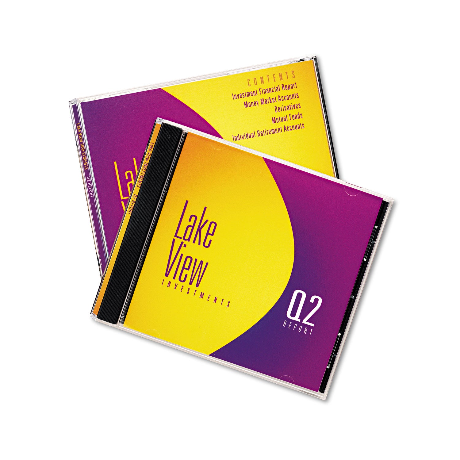 Inkjet CD/DVD Jewel Case Inserts, Matte White, 20/Pack - 