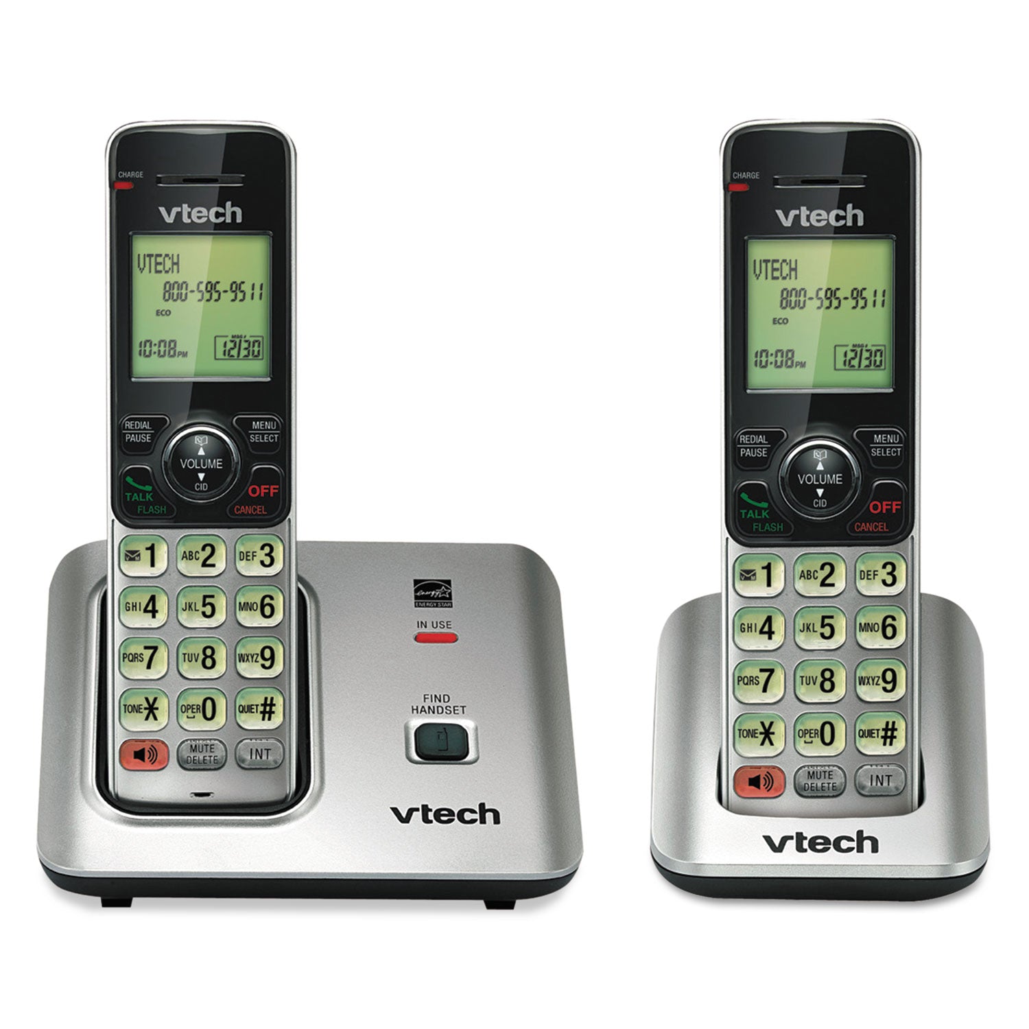 CS6619-2 Cordless Phone System, Base and 1 Additional Handset - 