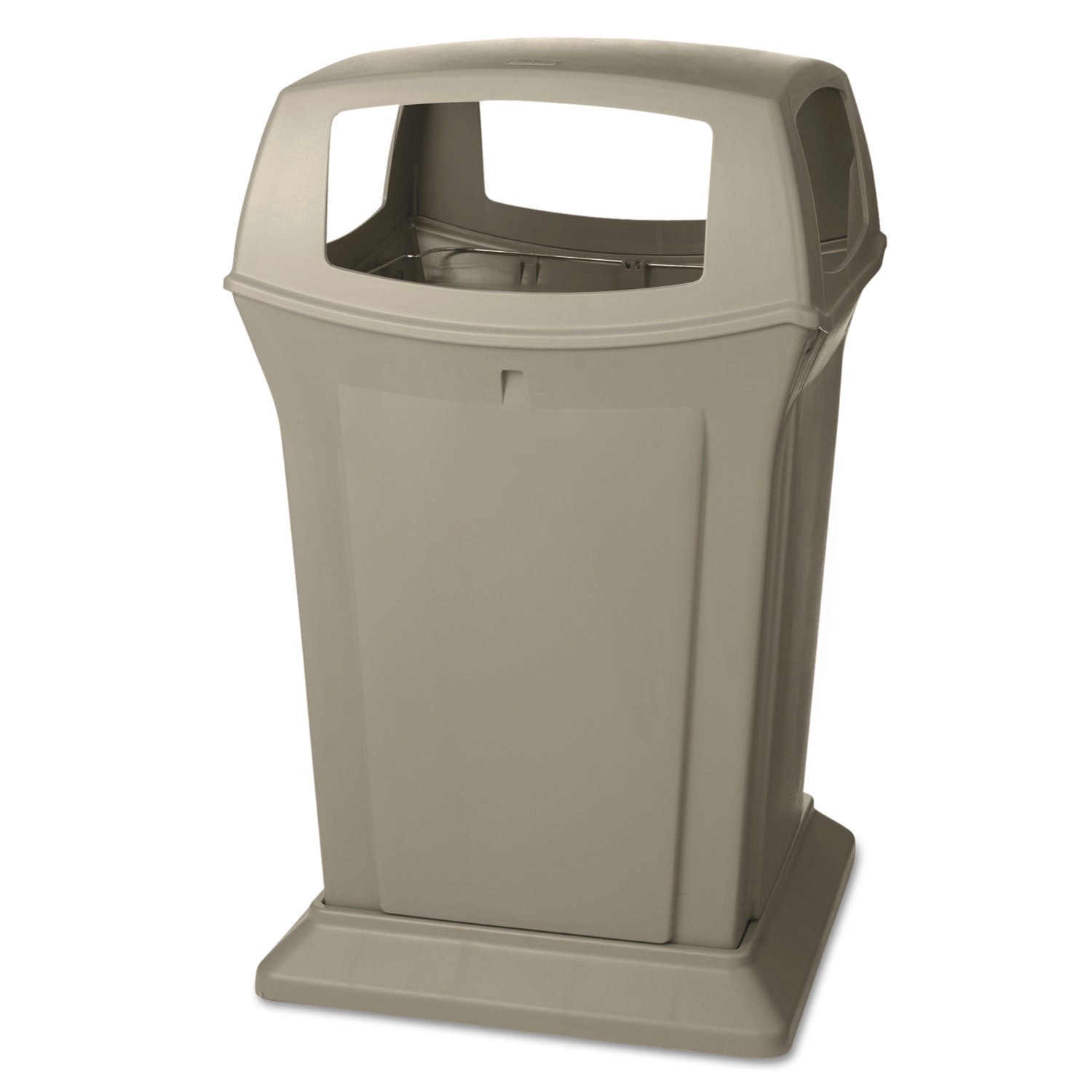 Ranger Fire-Safe Container, 45 gal, Structural Foam, Beige - 