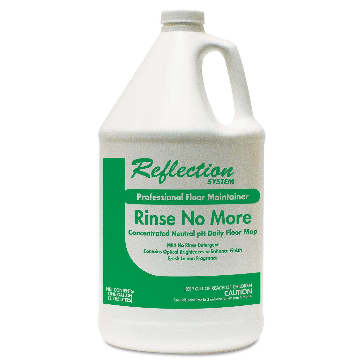 rinse-no-more-floor-cleaner-lemon-scent-1-gal-bottle-4-carton_tol445 - 1