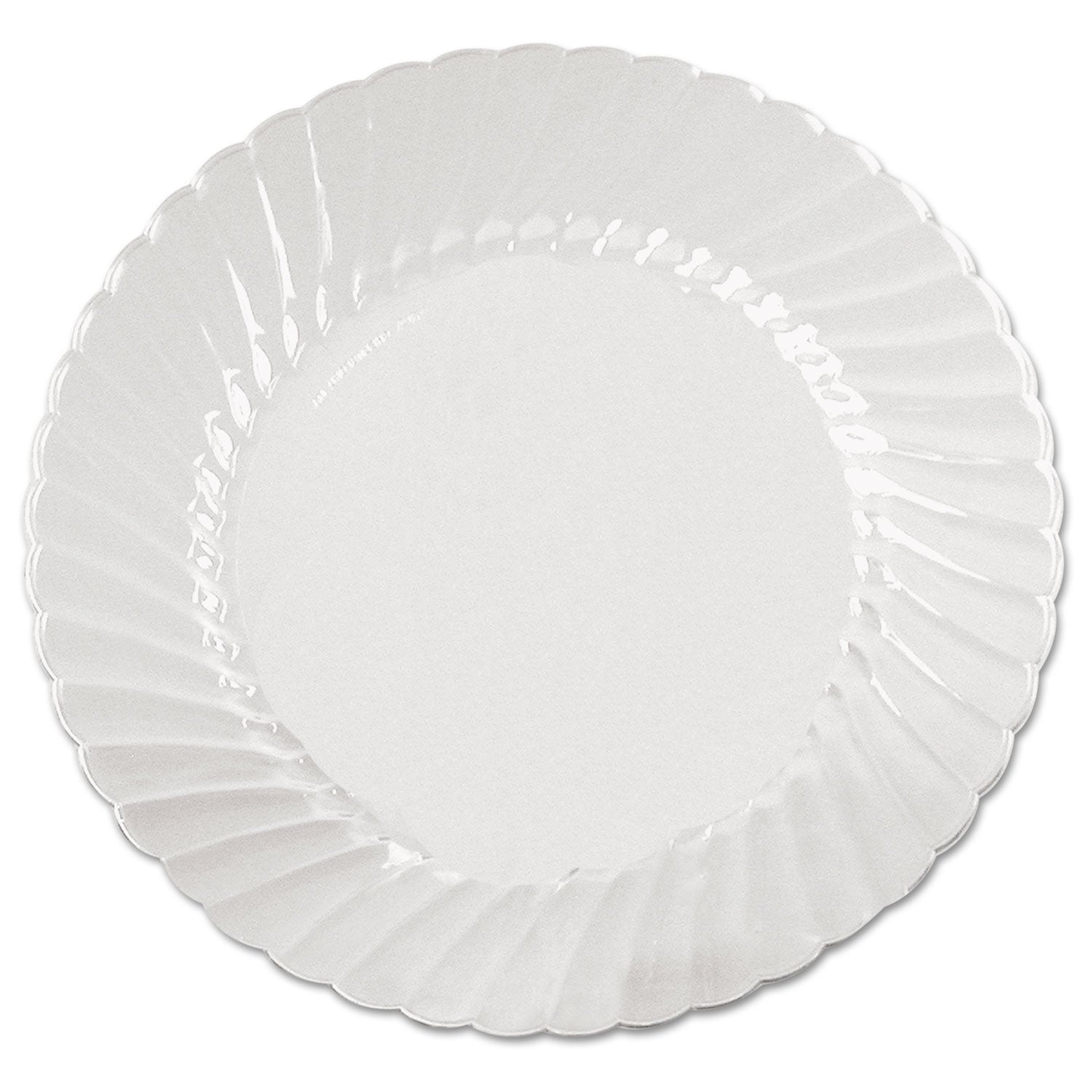 classicware-plates-plastic-9-dia-clear-18-bag-10-bags-carton_wnacw9180 - 1