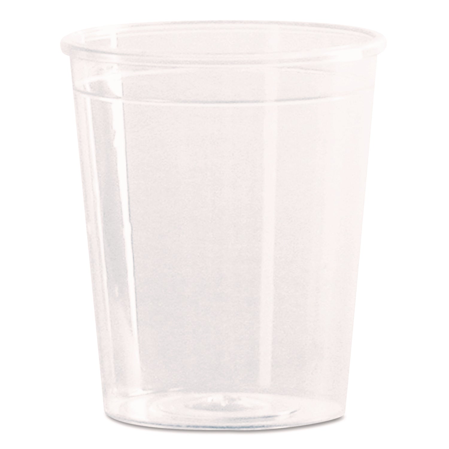 Comet Plastic Portion/Shot Glass, 2 oz, Clear, 50/Pack, 50 Packs/Carton