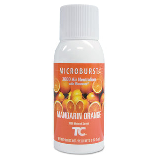 Microburst 3000 Refill, Mandarin Orange, 2 oz Aerosol Spray, 12/Carton - 1