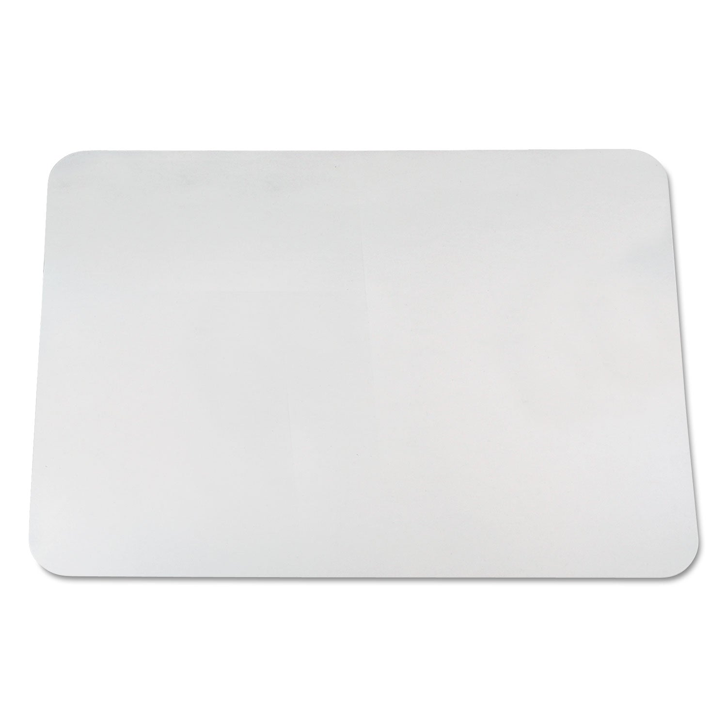 KrystalView Desk Pad with Antimicrobial Protection, Glossy Finish, 38 x 24, Clear - 