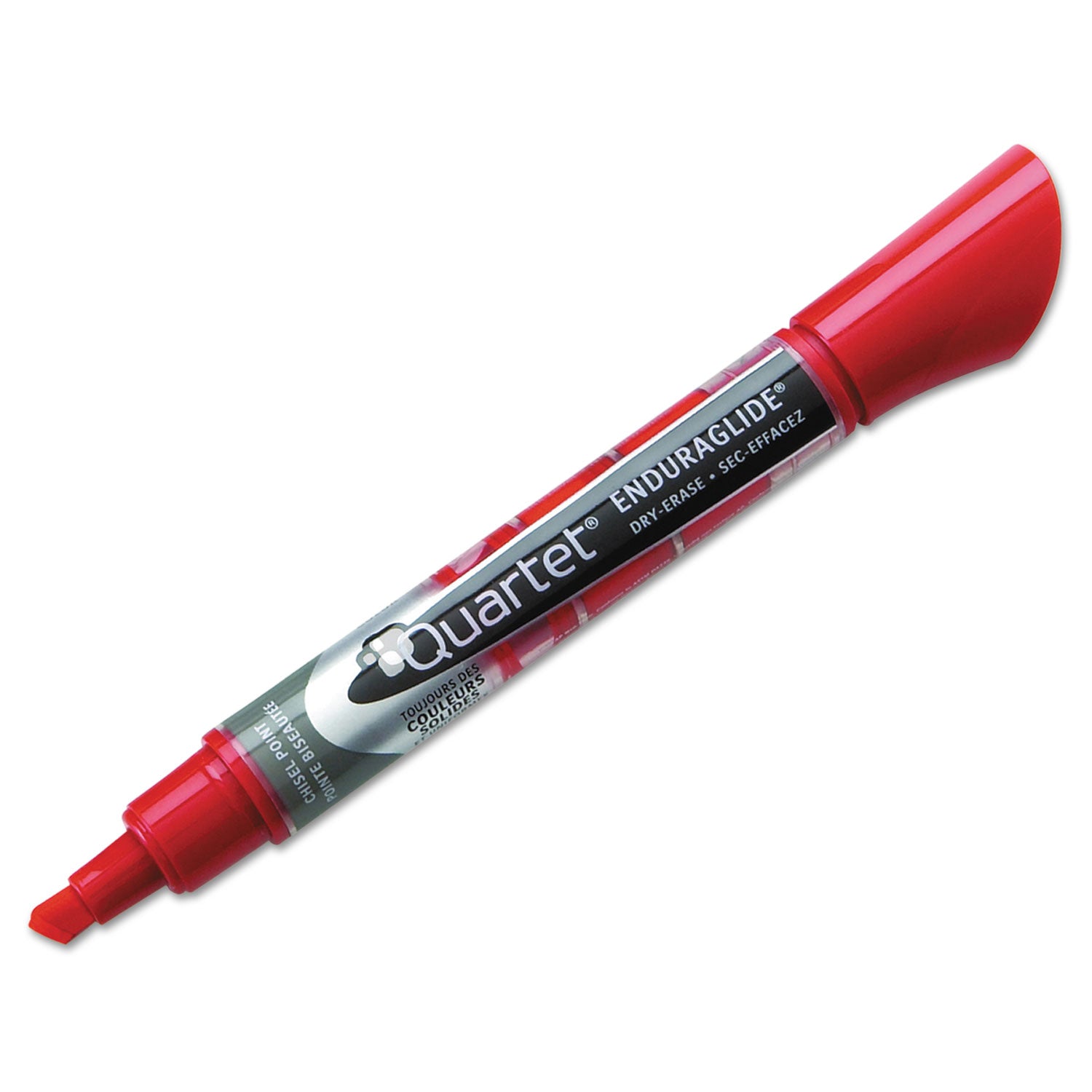 EnduraGlide Dry Erase Marker, Broad Chisel Tip, Four Assorted Colors, 12/Set - 