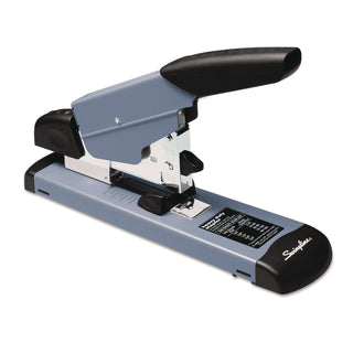 Heavy-Duty Stapler, 160-Sheet Capacity, Black/Gray