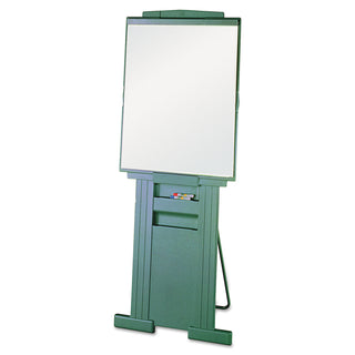Duramax Portable Presentation Easel, Adjusts 39" to 72" High, Plastic, Gray - 