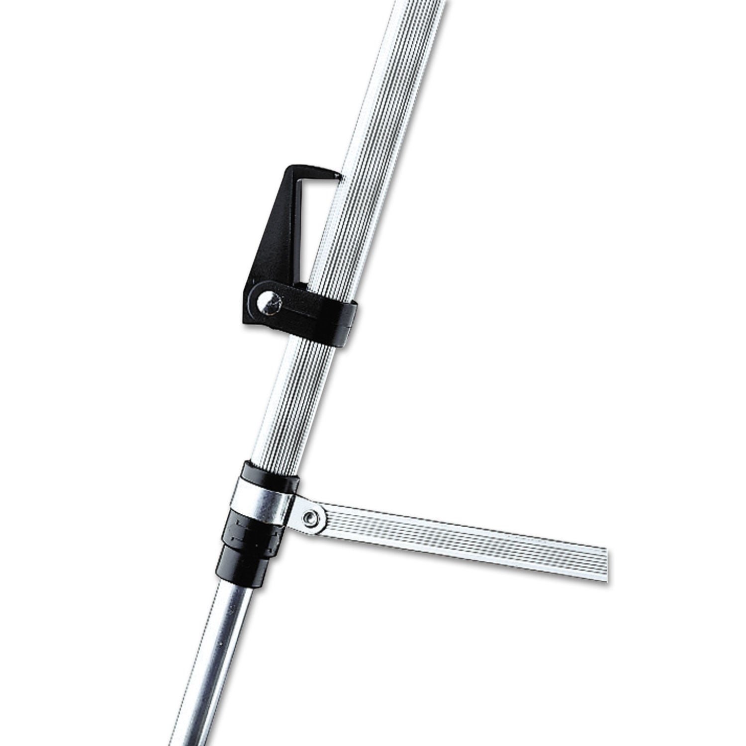 Lightweight Telescoping Tripod Easel, 38" to 66" High, Aluminum, Silver - 