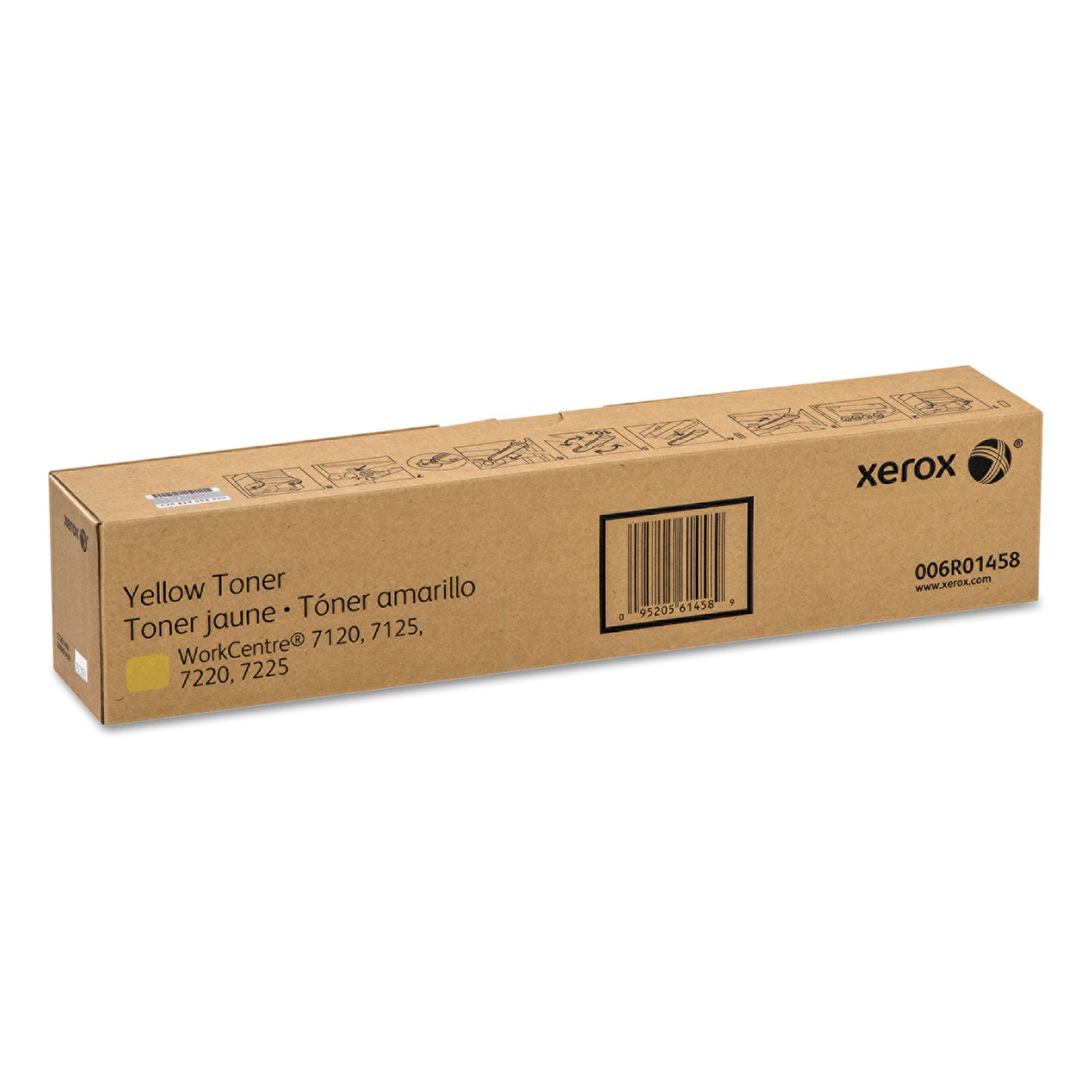 006R01458 Toner, 15,000 Page-Yield, Yellow - 