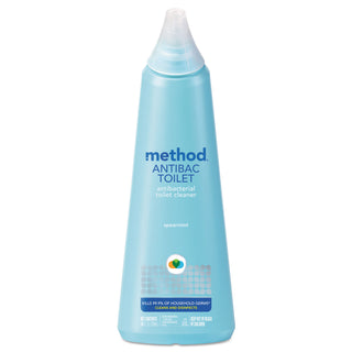 Antibacterial Toilet Cleaner, Spearmint, 24 oz Bottle - 