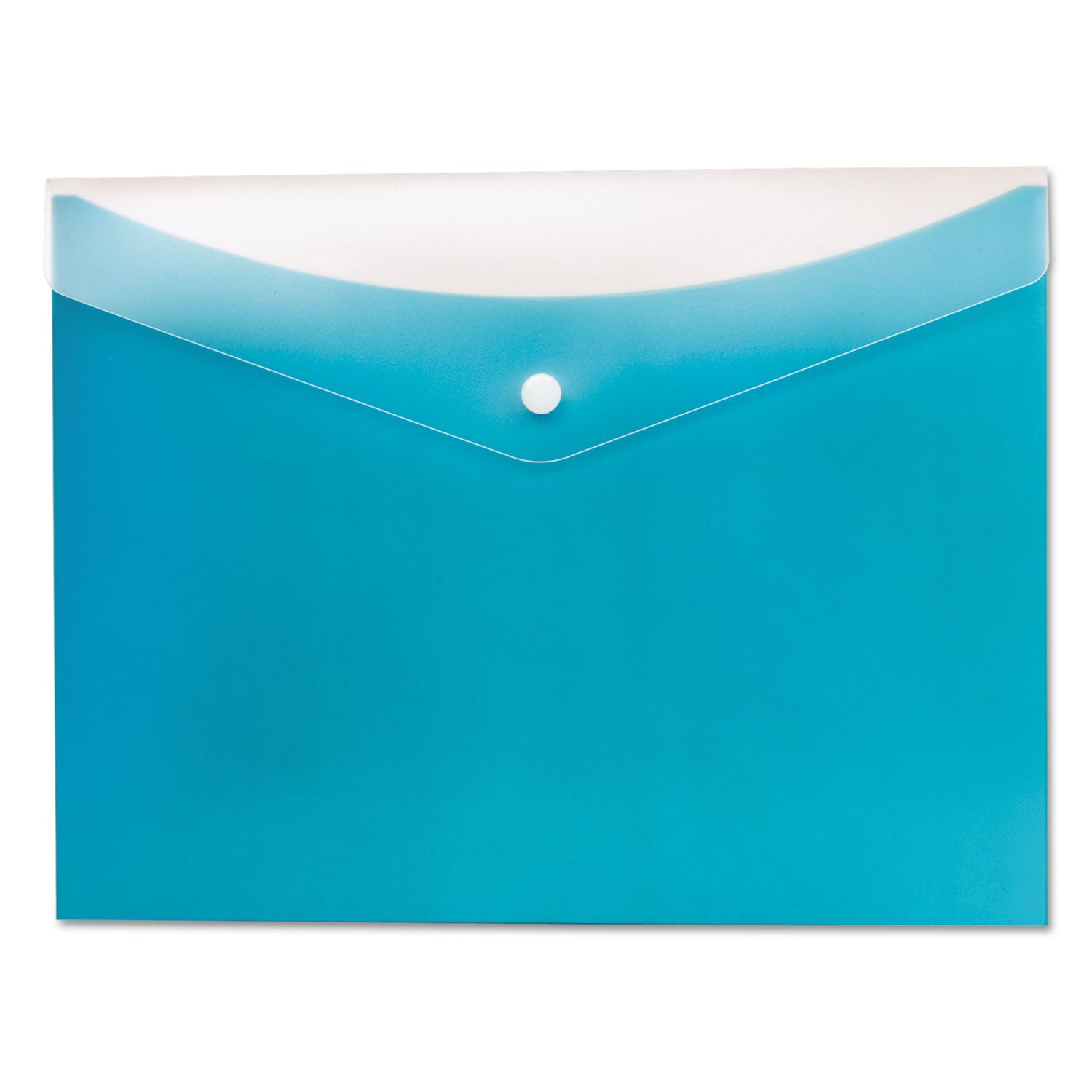Poly Snap Envelope, Snap Closure, 8.5 x 11, Blueberry - 