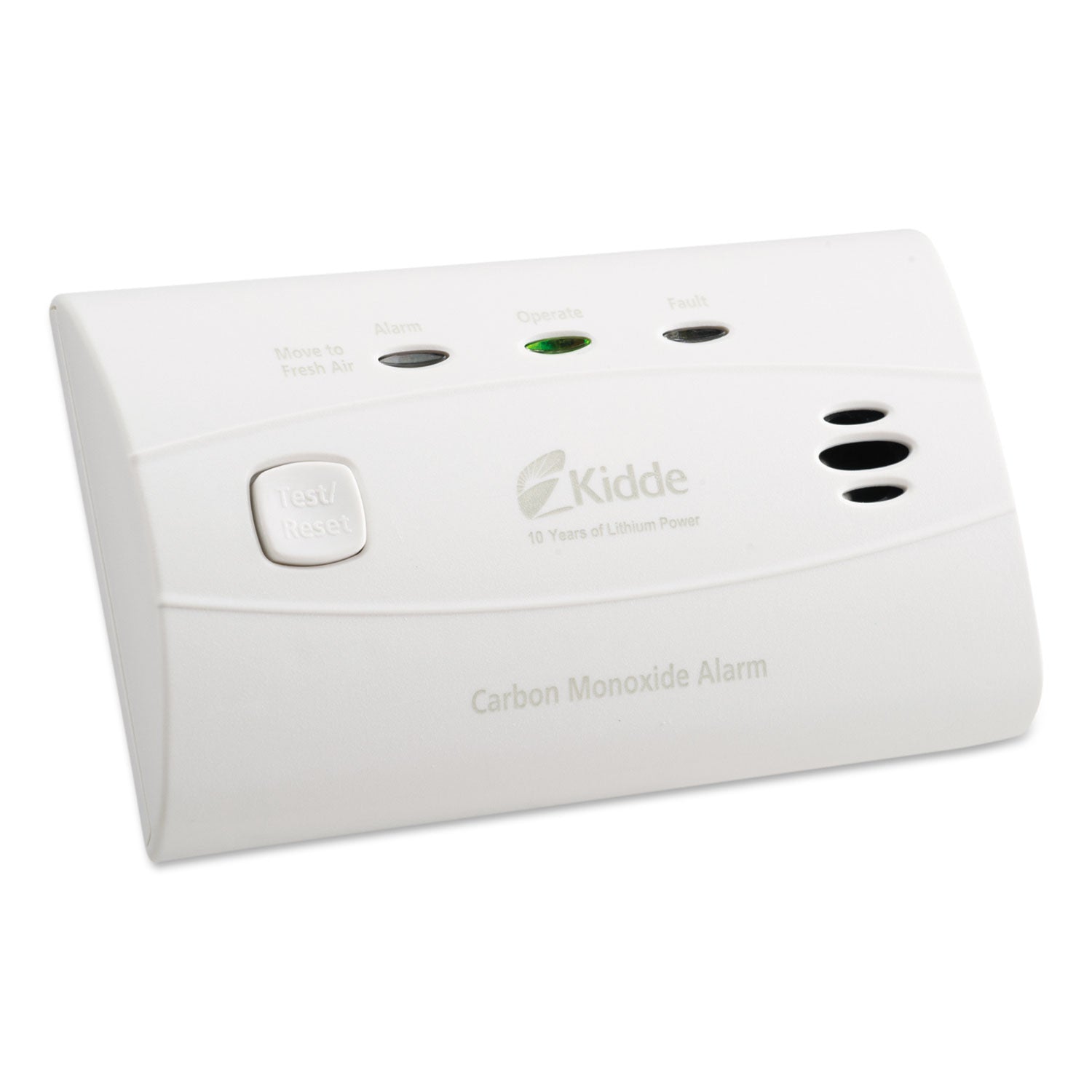 Sealed Battery Carbon Monoxide Alarm, Lithium Battery, 4.5 x 1.5 x 2.75 - 