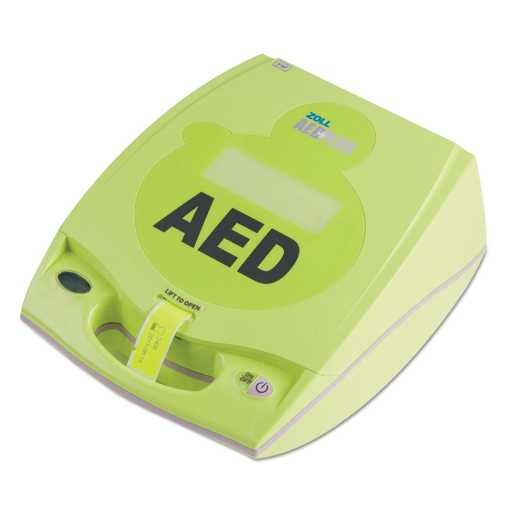 ZOLL Medical AED Plus Defibrillator - Automatic - Lime