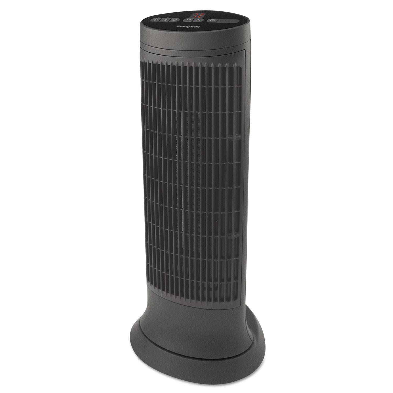 Digital Tower Heater, 1,500 W, 10.12 x 8 x 23.25, Black - 
