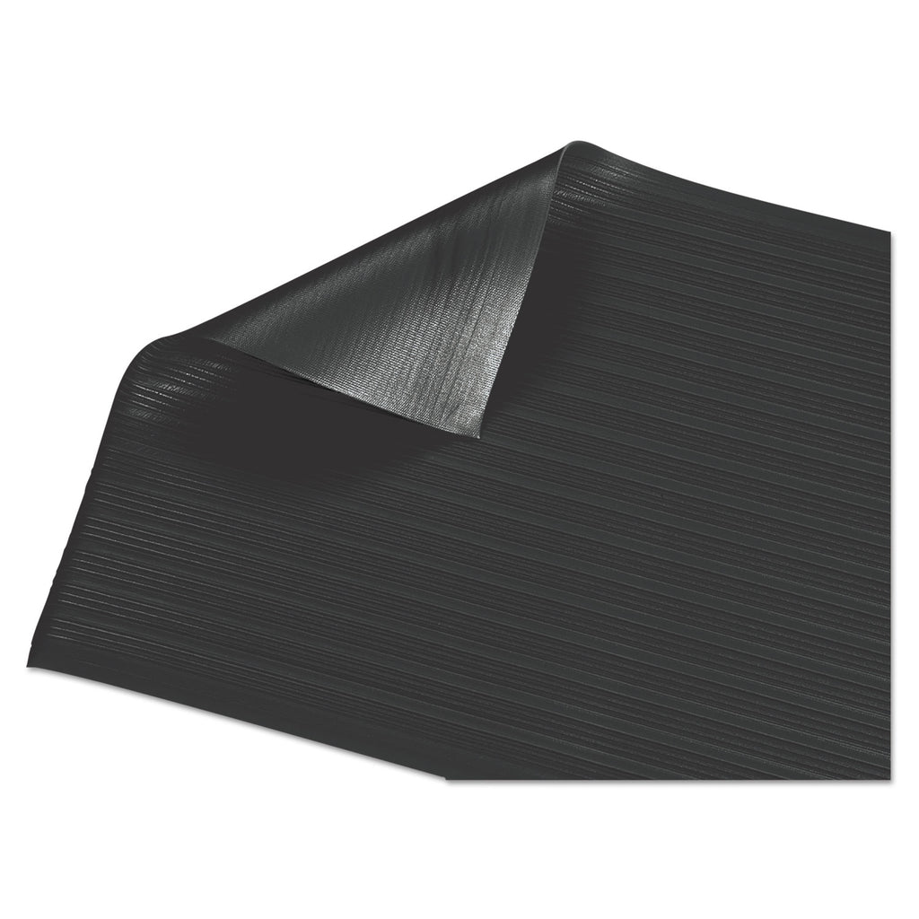 Air Step Antifatigue Mat, Polypropylene, 36 x 60, Black
