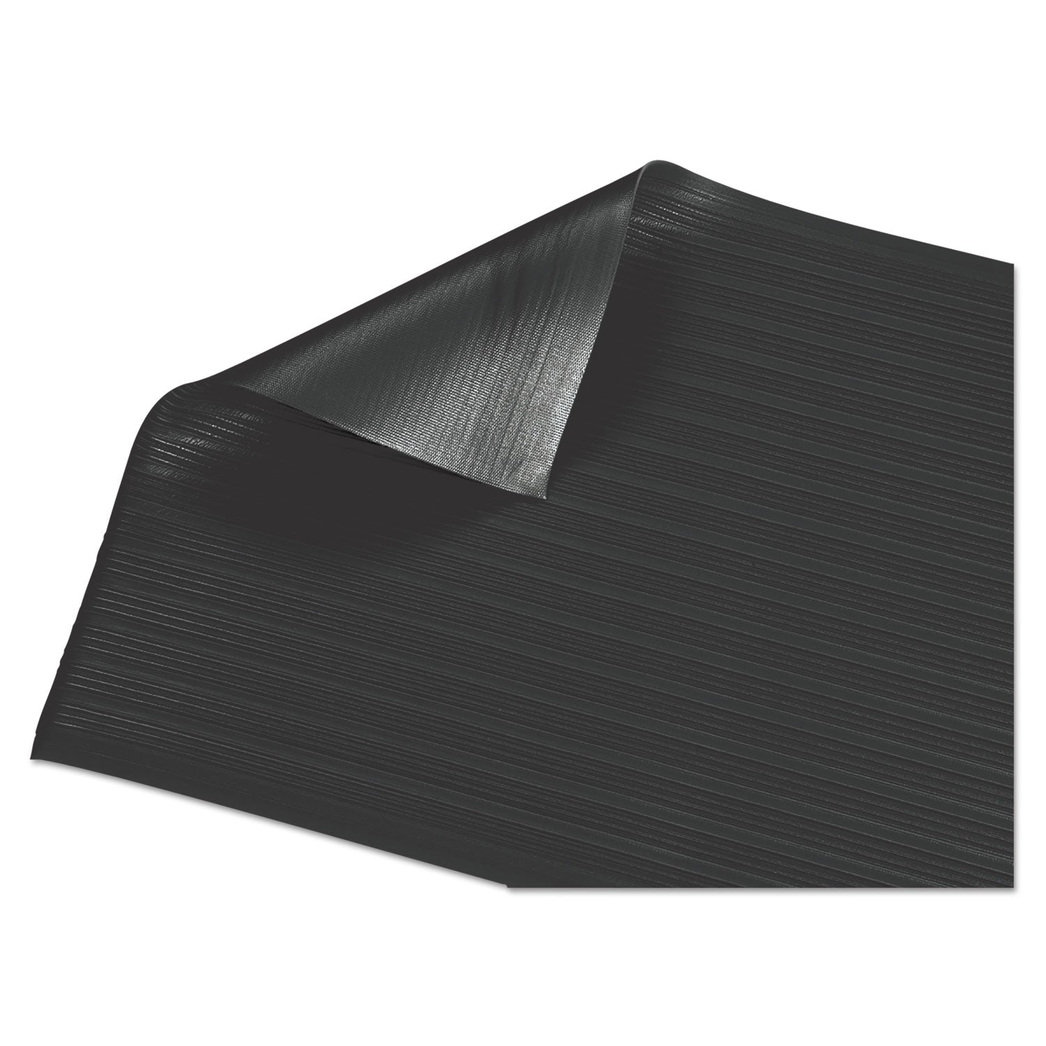 Air Step Antifatigue Mat, Polypropylene, 36 x 60, Black