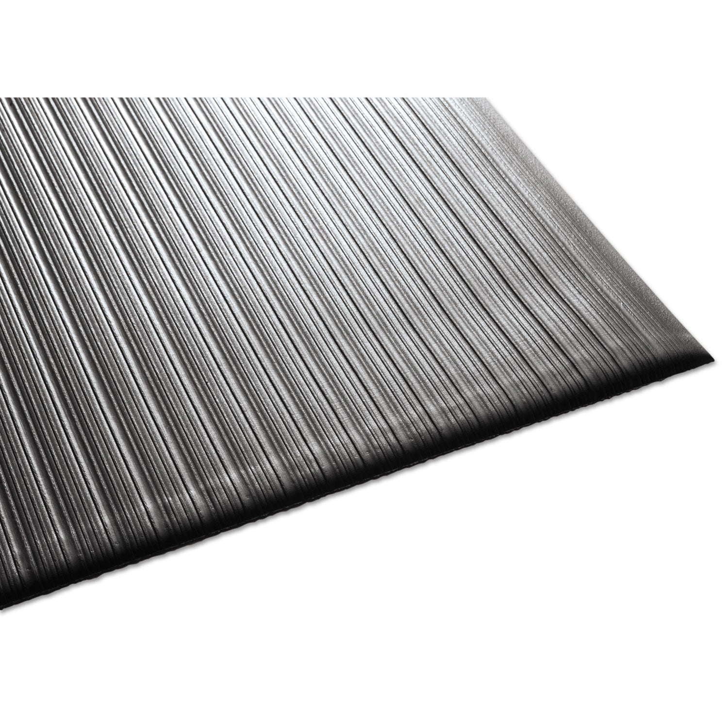 Air Step Antifatigue Mat, Polypropylene, 36 x 144, Black - 