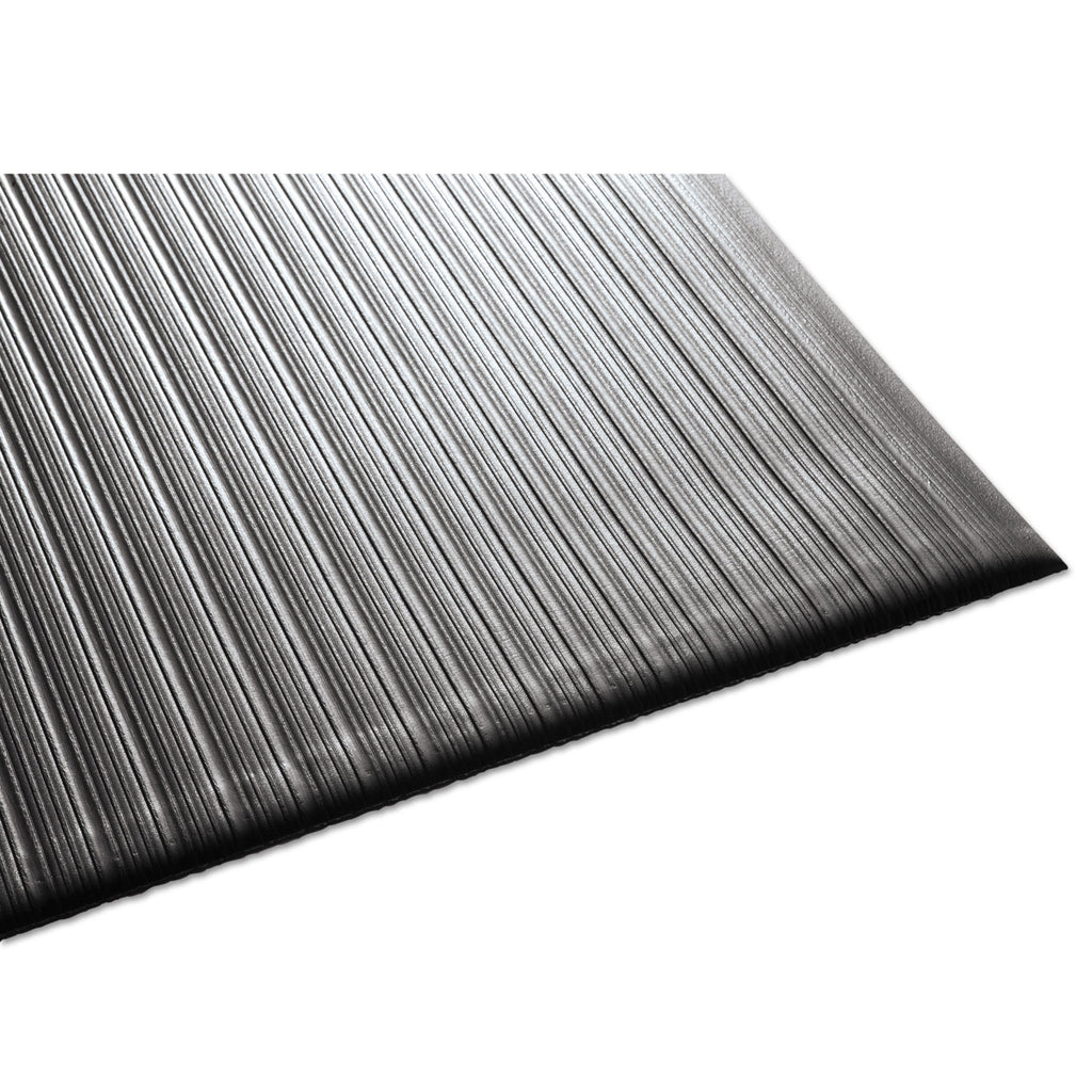 Air Step Antifatigue Mat, Polypropylene, 24 x 36, Black - 