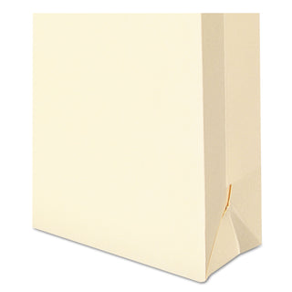 Manila File Jackets, 1-Ply Straight Tab, Letter Size, Manila, 50/Box - 