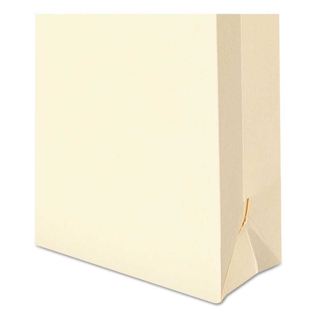 Manila File Jackets, 1-Ply Straight Tab, Legal Size, Manila, 50/Box