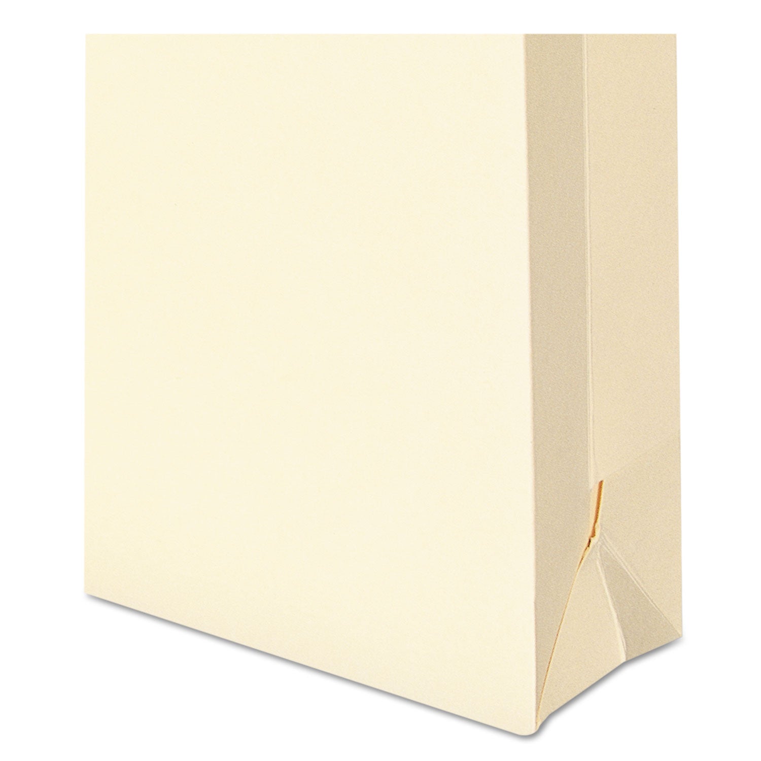 Manila File Jackets, 1-Ply Straight Tab, Legal Size, Manila, 50/Box