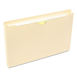 Manila File Jackets, 2-Ply Straight Tab, Legal Size, Manila, 50/Box
