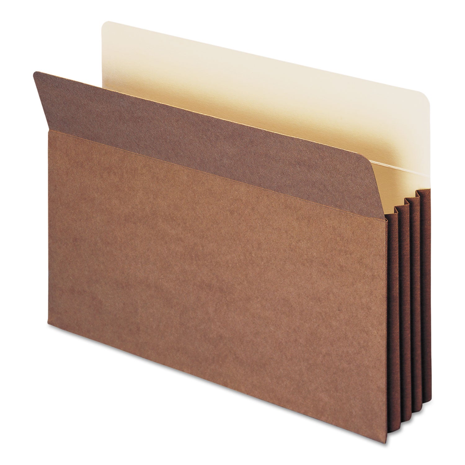 Redrope TUFF Pocket Drop-Front File Pockets with Fully Lined Gussets, 3.5" Expansion, Legal Size, Redrope, 10/Box - 
