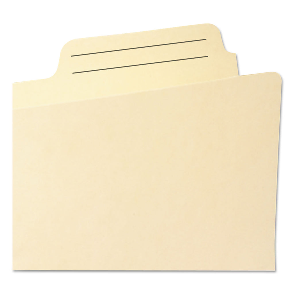 Manila File Pockets, 1" Expansion, Legal Size, Manila - 
