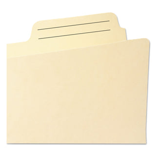 Manila File Pockets, 1" Expansion, Legal Size, Manila - 