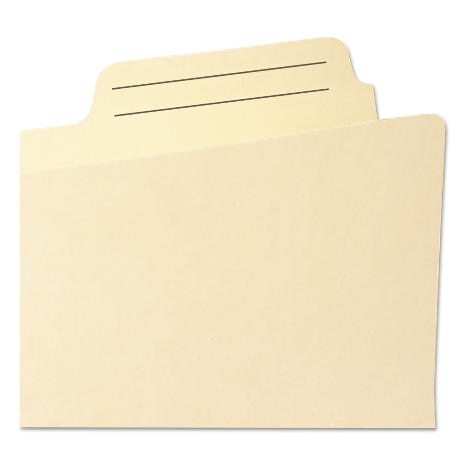 Manila File Pockets, 1" Expansion, Letter Size, Manila - 